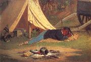 Forbes, Edwin Mess Boy Asleep Spain oil painting artist
